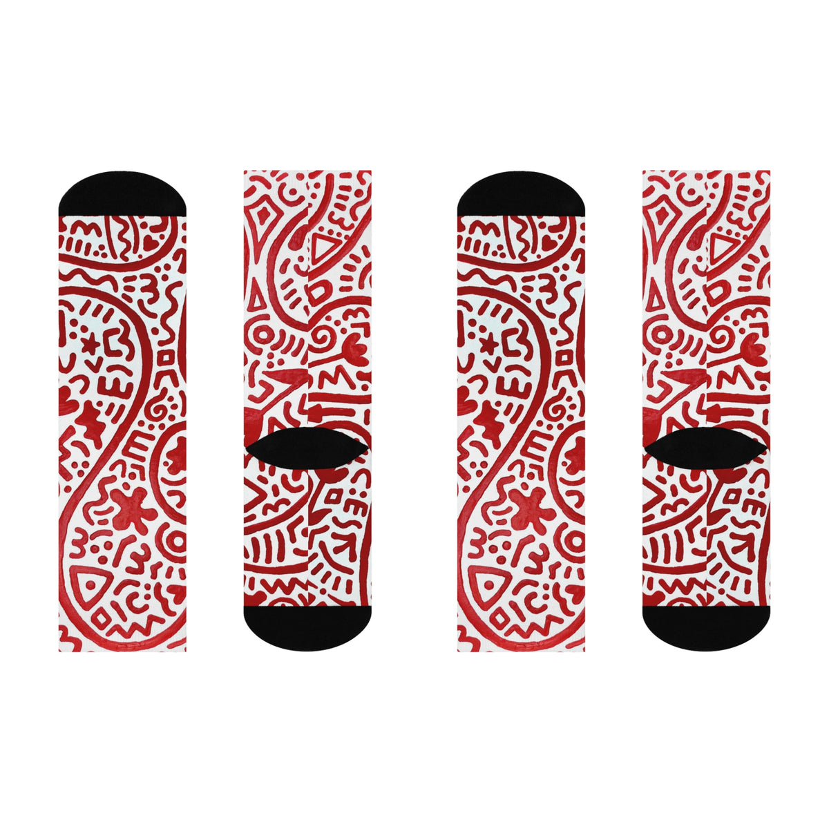 Pop+Art Crew Socks — Cushioned Valentine’s Day & Everyday Love Socks