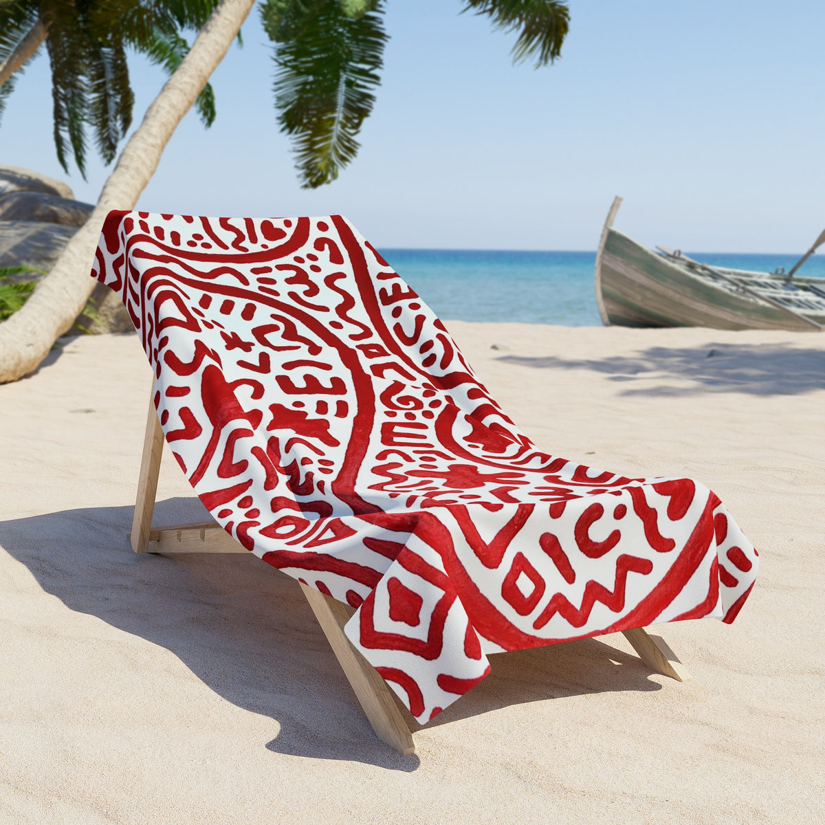 Pop+Art Towel – Boho Summer Pool & Beach Towel
