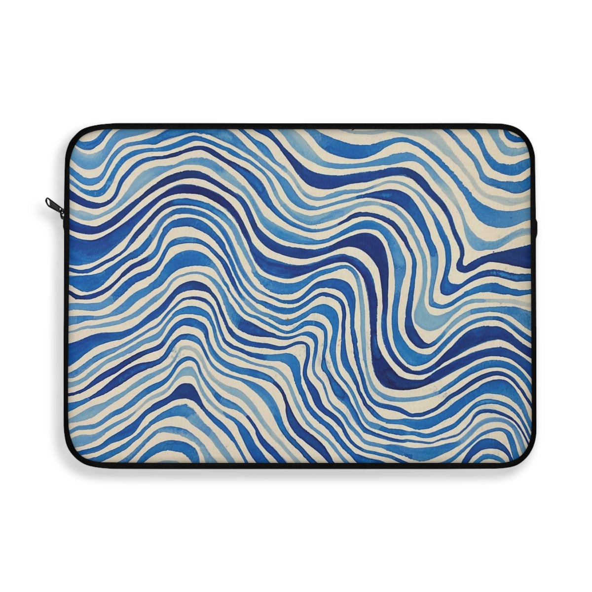 Ocean+Waves Laptop Sleeve — Coastal Wave Art Print Laptop Sleeve