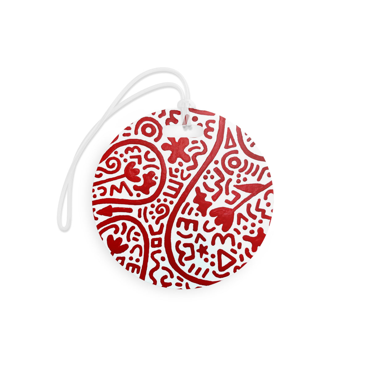 End carousel confusion in style with these plastic luggage tags. Featuring a glossy finish, these tags come in a round and a rectangle shape for you to choose from. Each tag features a flexible, clear, acrylic tie while your prints go on both sides of the tag.